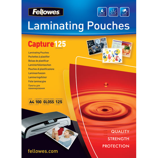 Fellowes 105mm Laminator Pouches