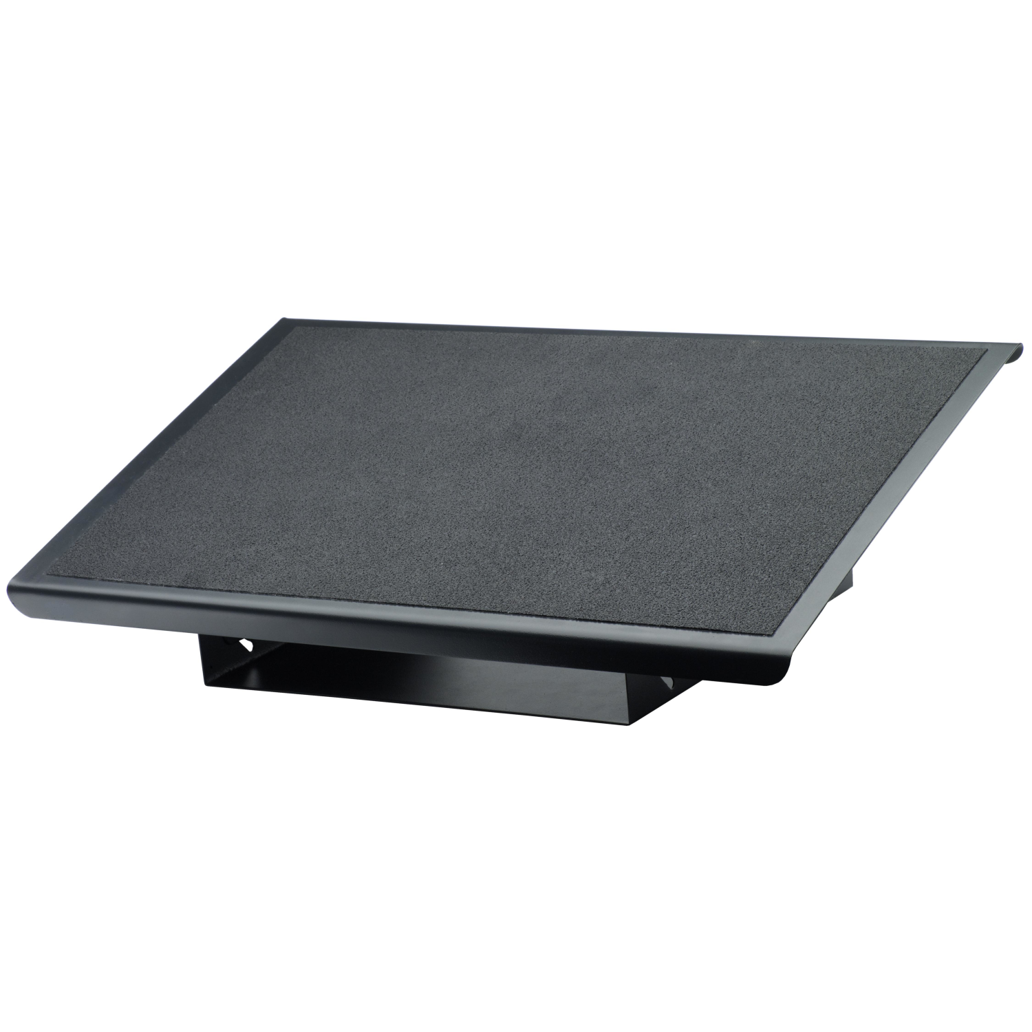 Fellowes Foot Rest Under Desk - Professional Series Under Desk Foot Rest Ergonomic Foot Rest with 3 Height Adjustable Positions & Non-Slip Platform Surface - Foot Rest Stool for Office & Home - Black