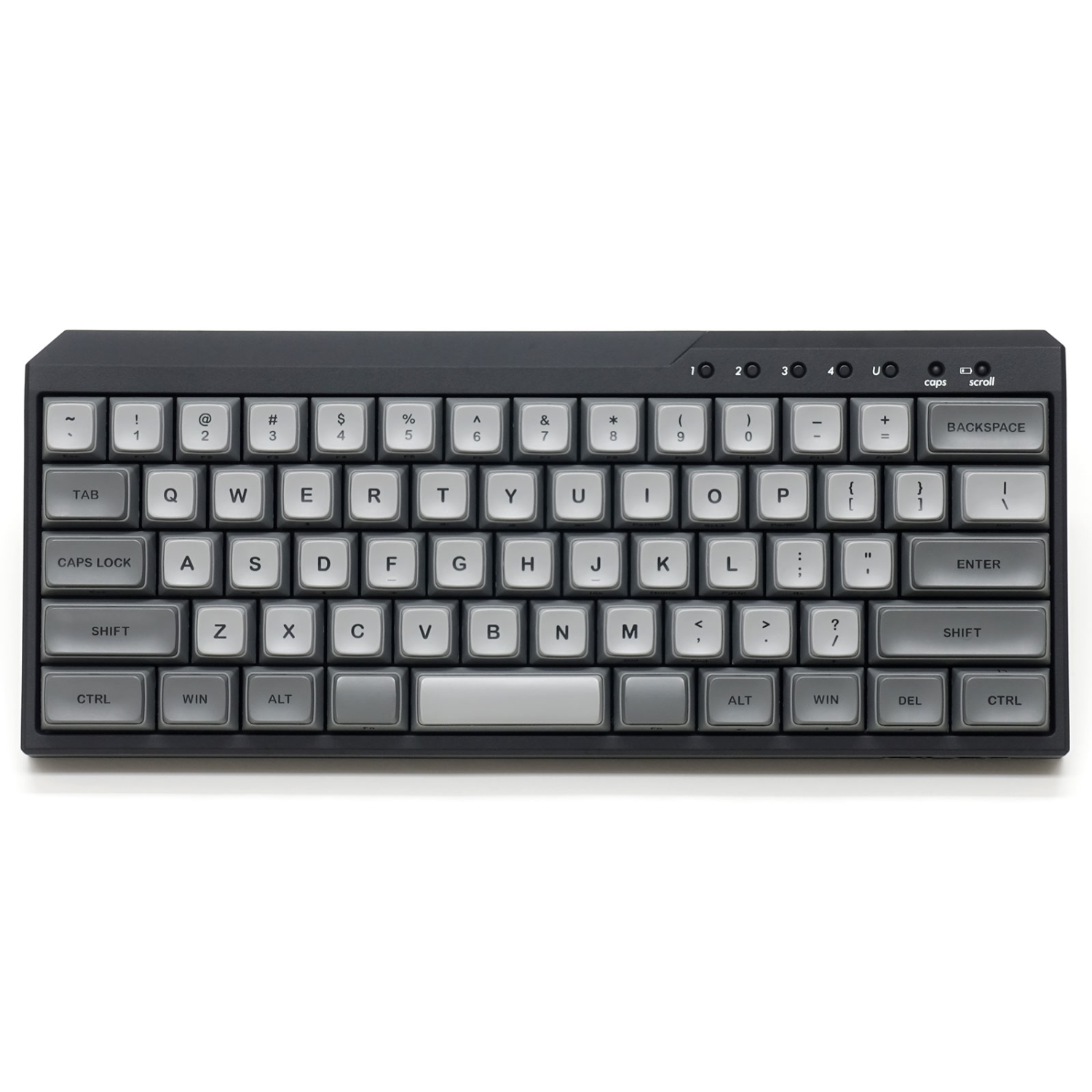 FILCO Majestouch MINILA-R Convertible keyboard Universal USB + Bluetooth QWERTY US English Black, Grey