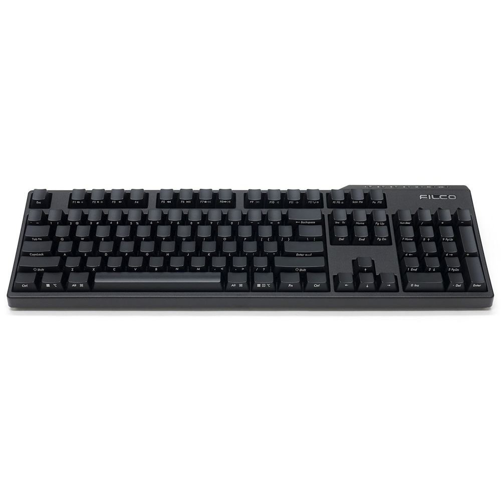 Filco USA Convertible 3 Ninja Bluetooth MX Blue Click Keyboard