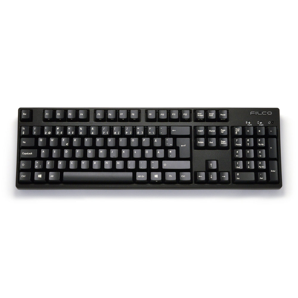 Filco Swedish Convertible 2 MX Brown Tactile Keyboard