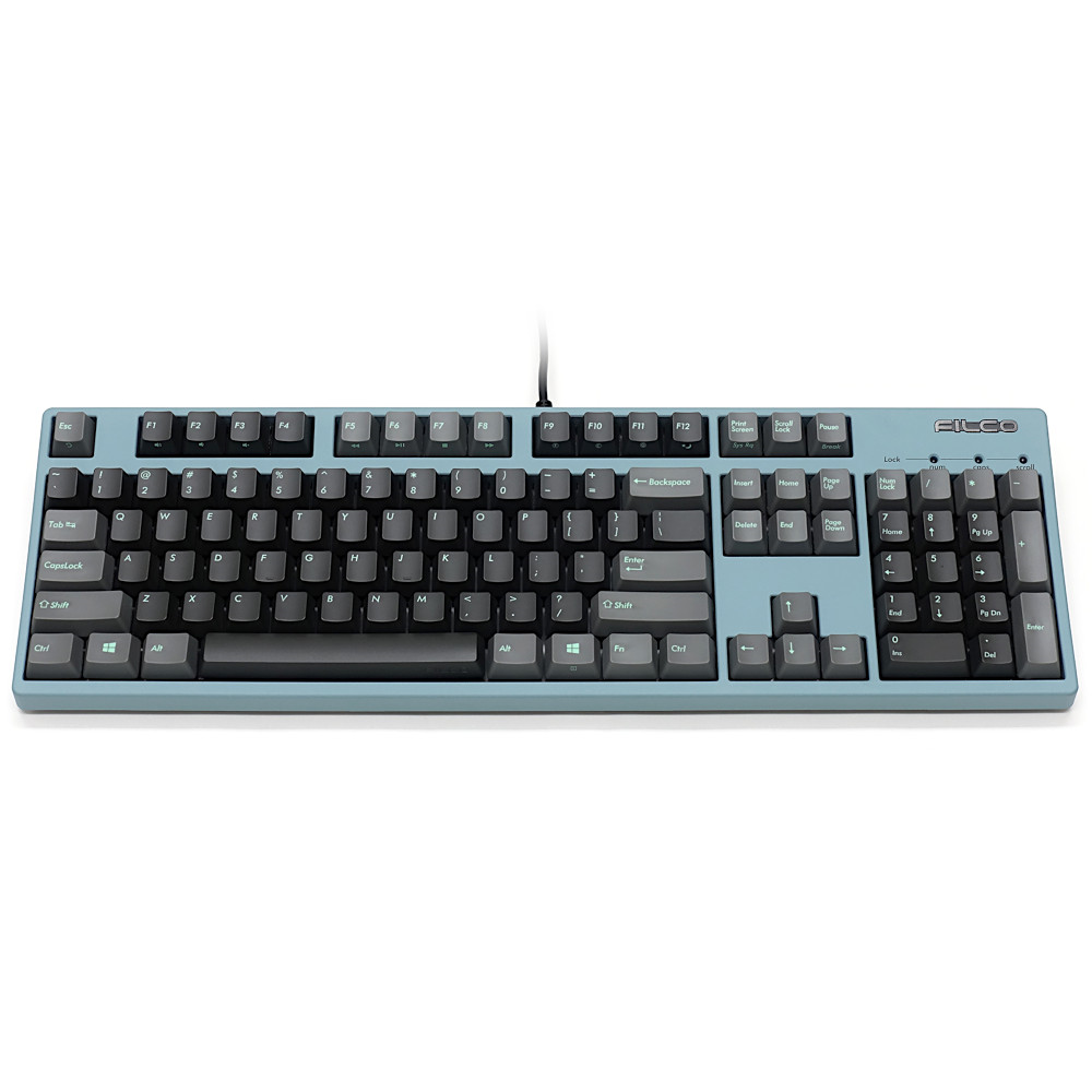 Filco USA Majestouch 2SC ASAGI Double-Shot PBT MX Red Soft Linear Keyboard