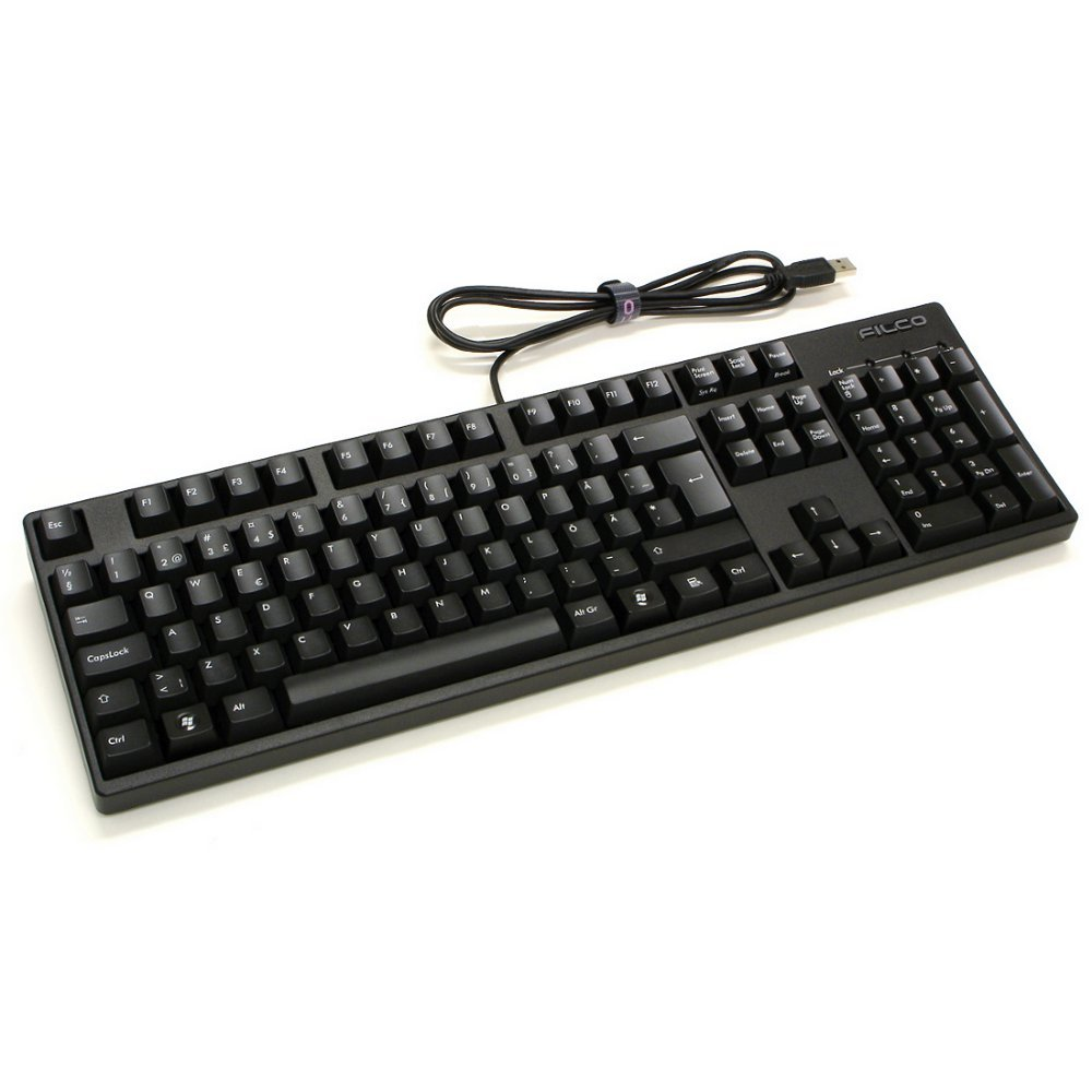 Filco Swedish/Finnish Majestouch-2, MX Black Linear Keyboard