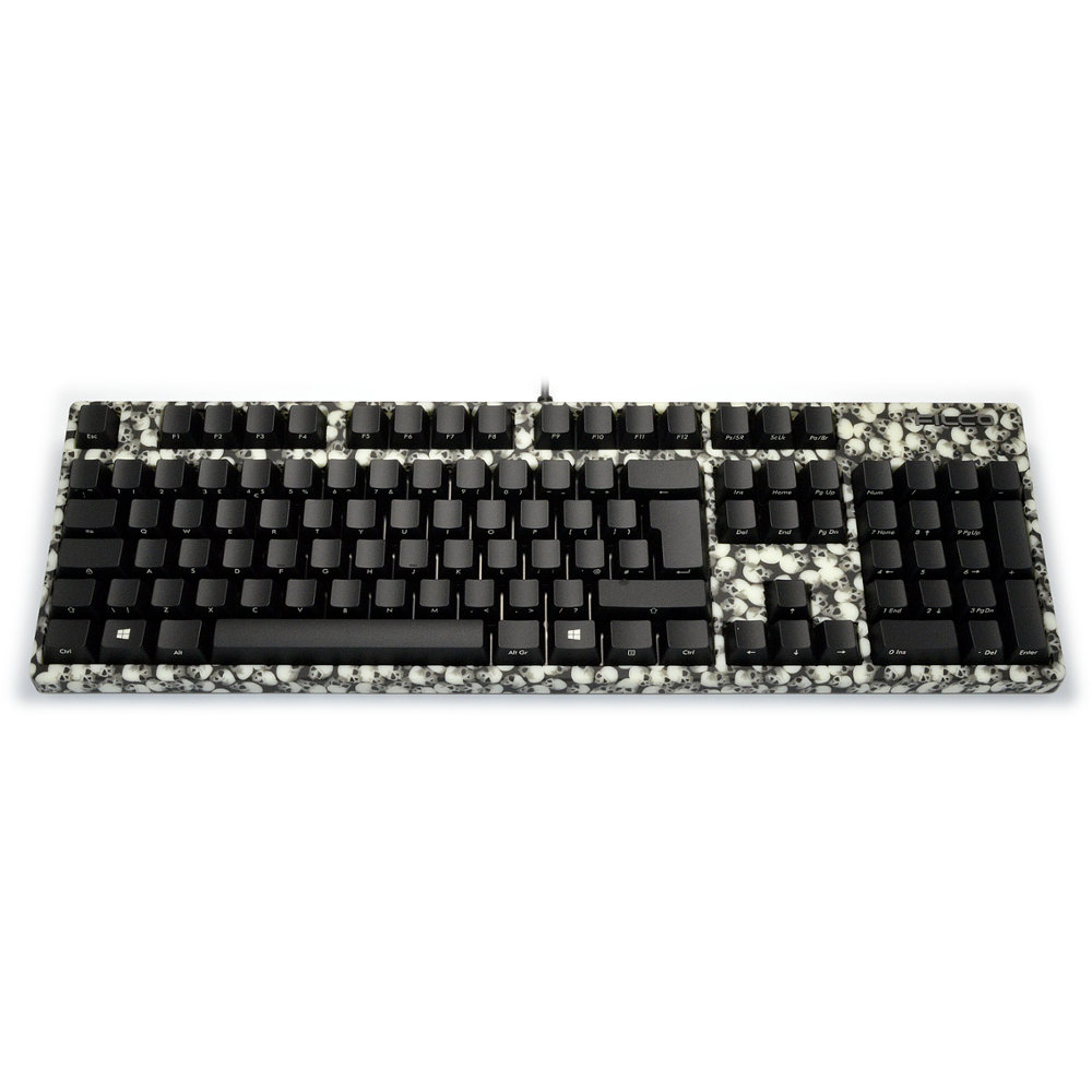 Filco Luminous Skull Case UK Ninja Majestouch-2 MX Red Soft Linear Keyboard