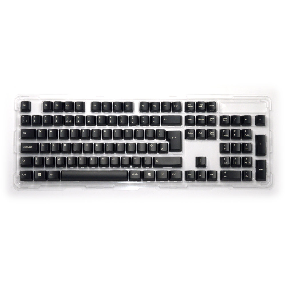 Filco UK Black 105 Key Keyset Pack