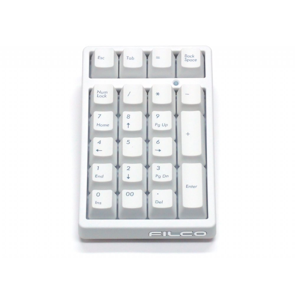 Filco Majestouch TenKeyPad 2 Professional MX Silent Red Soft Linear Numberpad Matte White