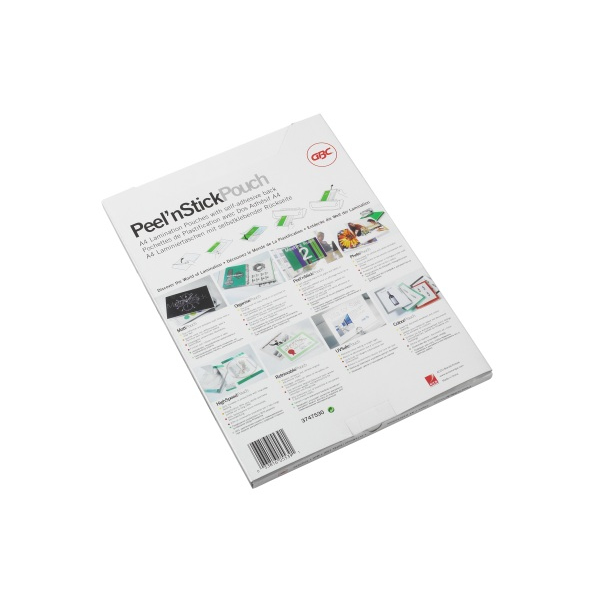 GBC 2x100 Laminator Pouches - Transparent