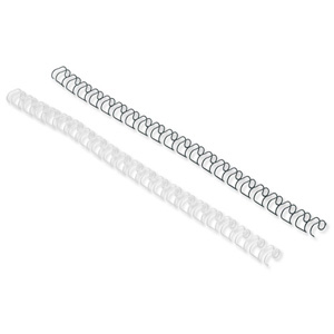 GBC 10mm Folder Binding Accessories - Black