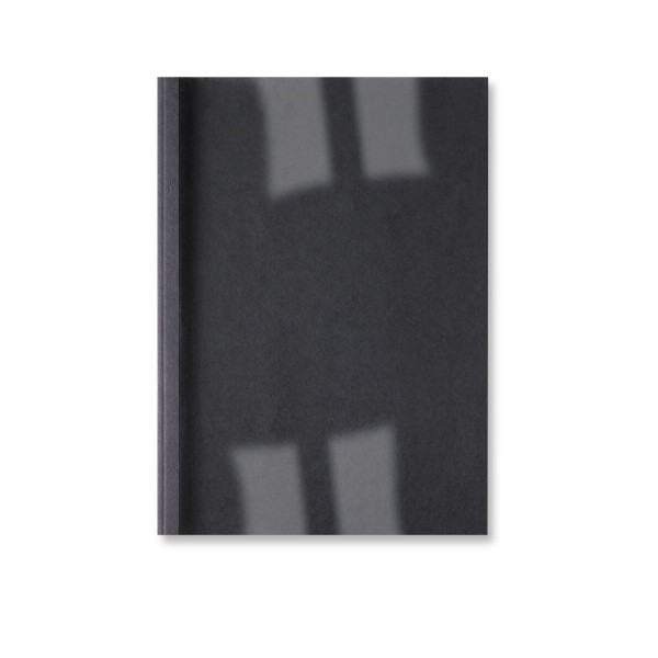 GBC LeatherGrain Thermal Binding Covers 3mm Black (100)
