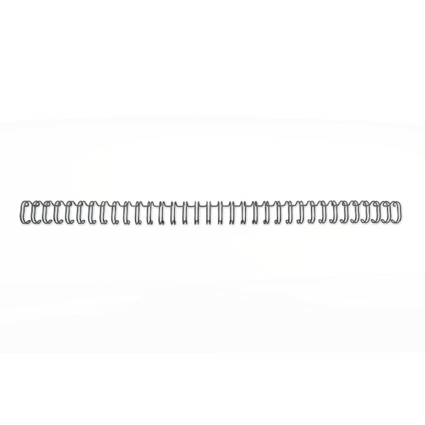 GBC WireBind Binding Wires 3:1 No4 6mm A4 Black (100)