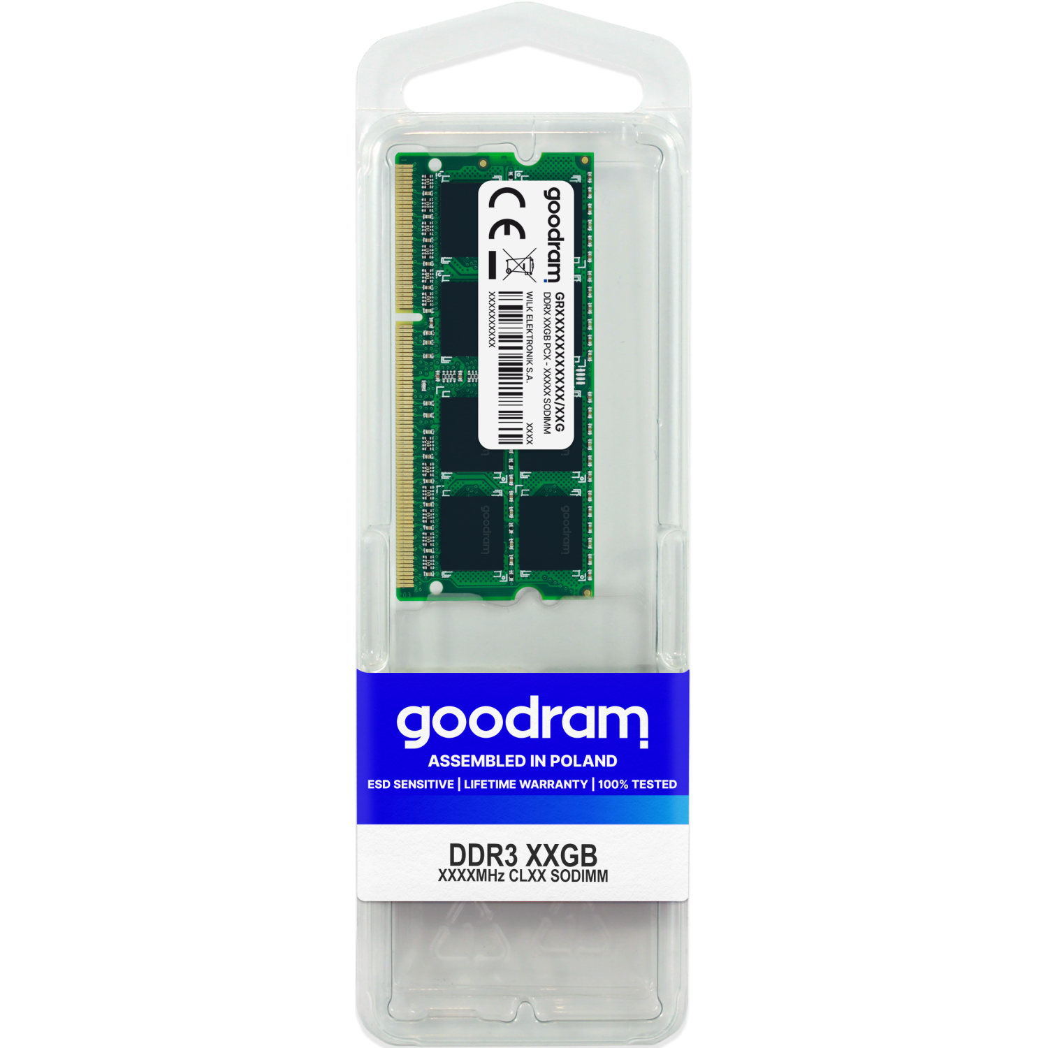 GOODRAM GR1600S3V64L11 Memory RAM - 8GB