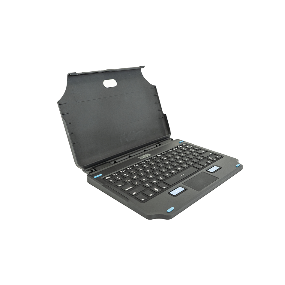 Gamber-Johnson 7160-1869-01 mobile device keyboard Black Pogo Pin QWERTY UK English