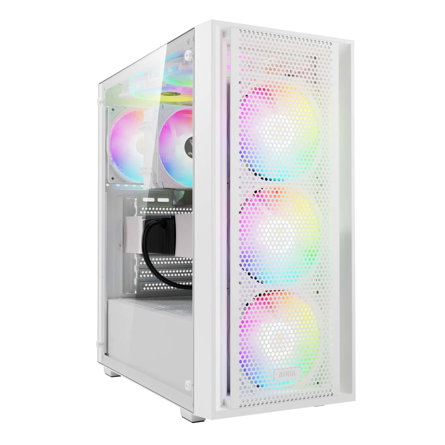 Gamdias AURA GC2 ELITE MID-TOWER WHITE CASE
