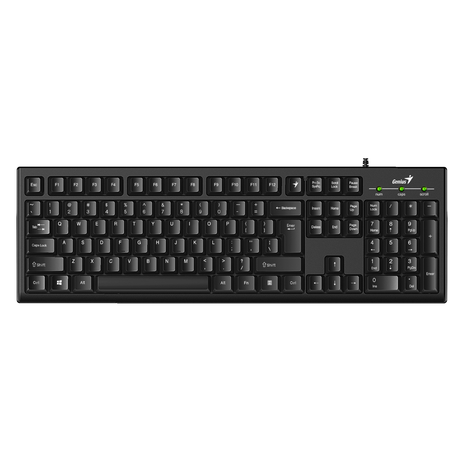 Genius Computer Technology KB-100 Keyboards - Black