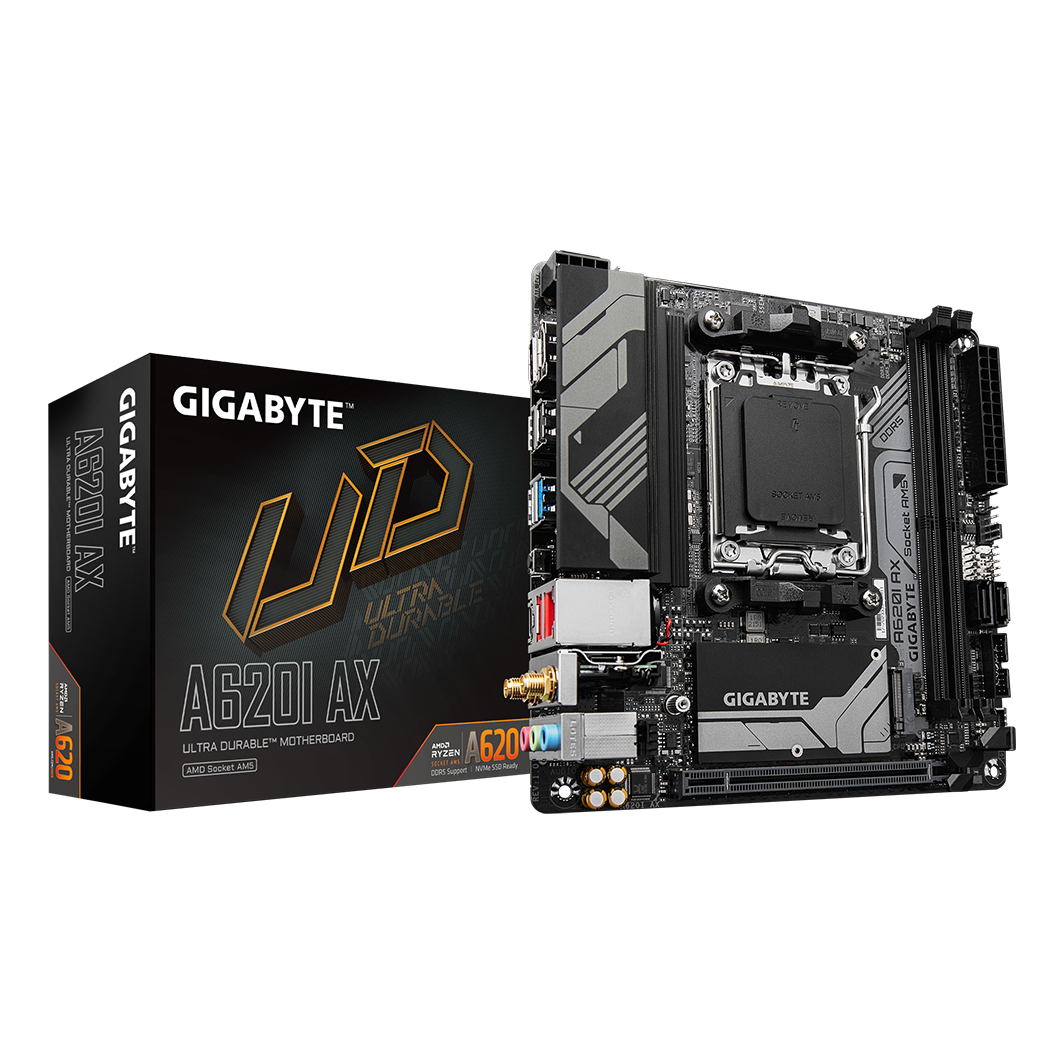 Gigabyte A620I Motherboards - Brown