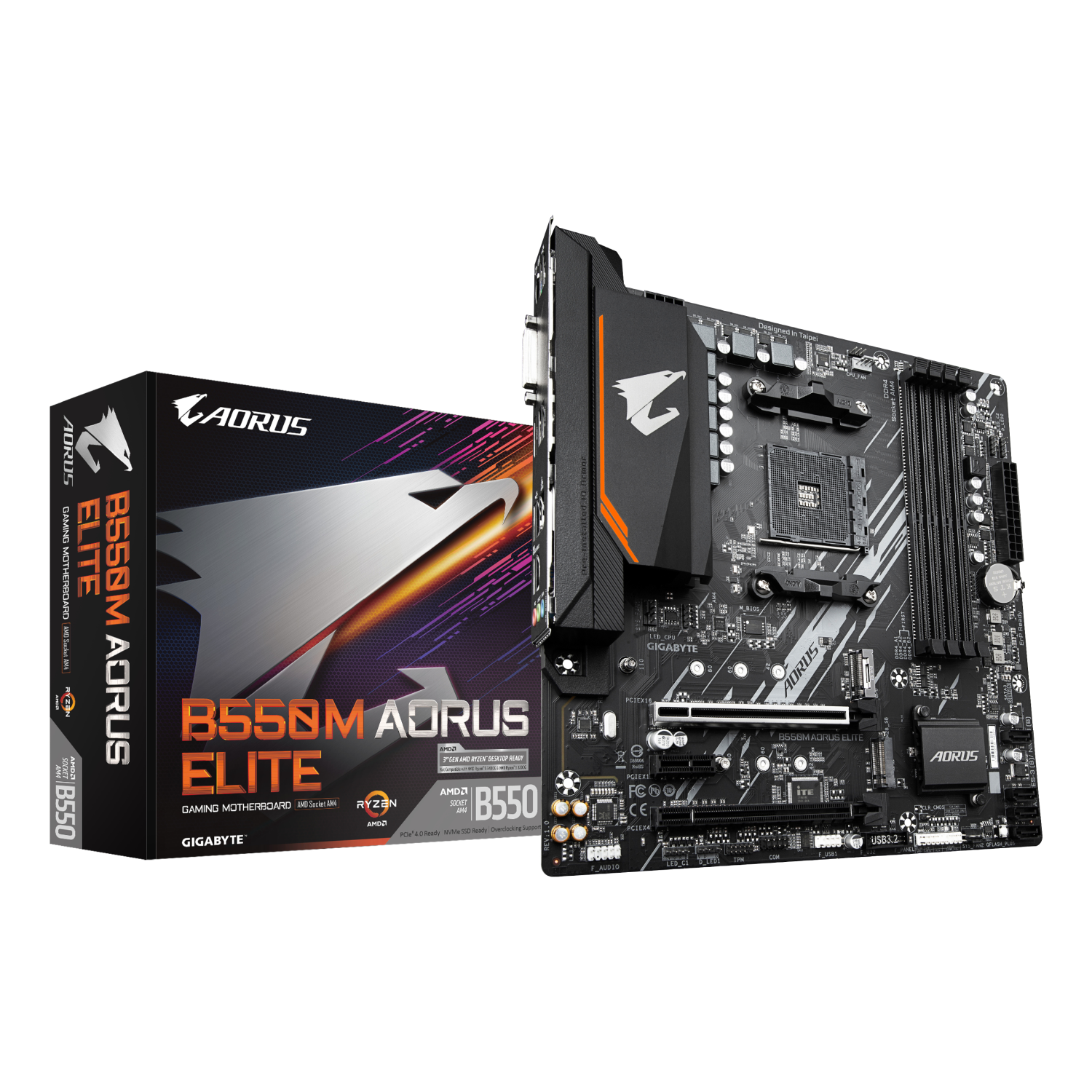 Gigabyte B550M Motherboards - Brown