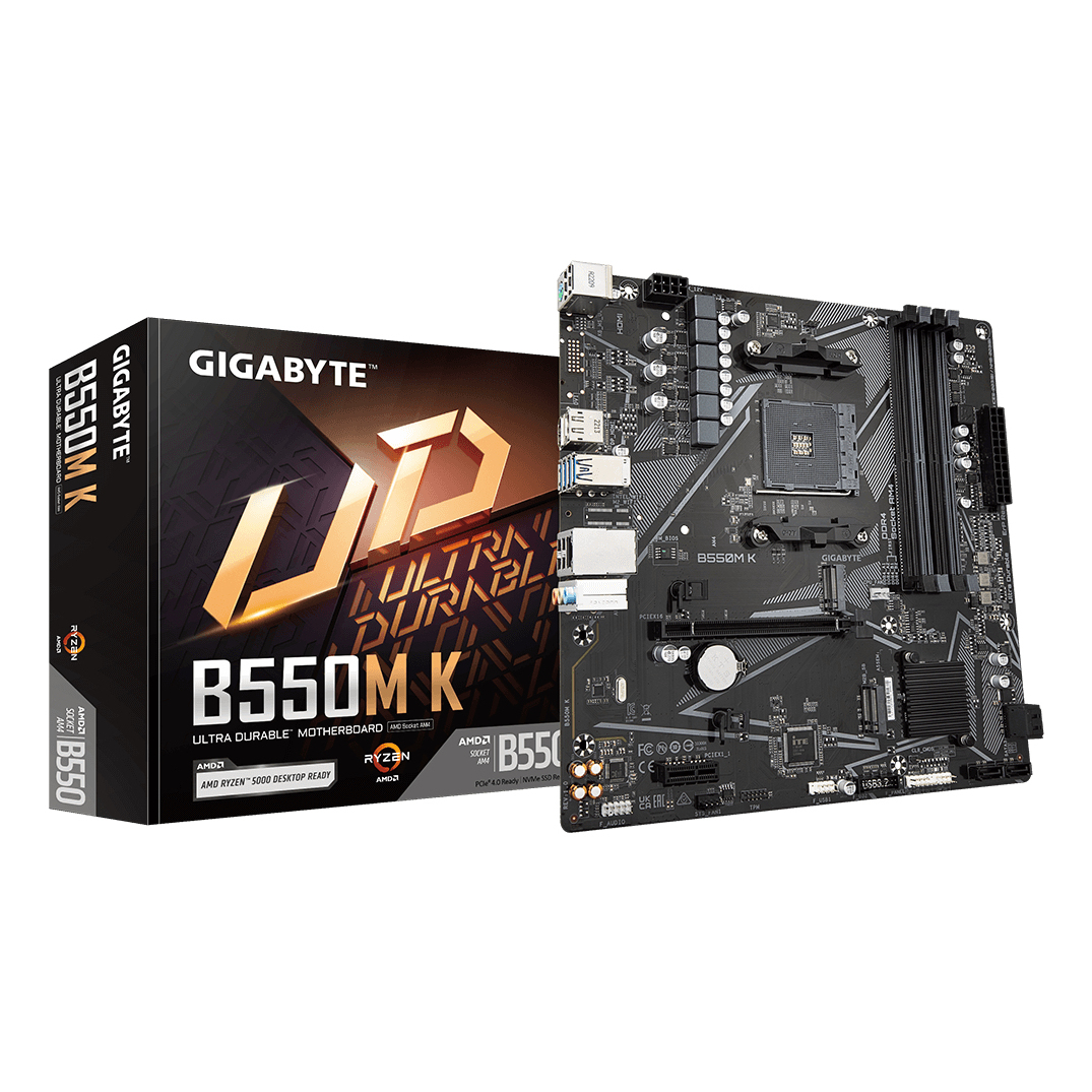 Gigabyte B550M Motherboards - Brown