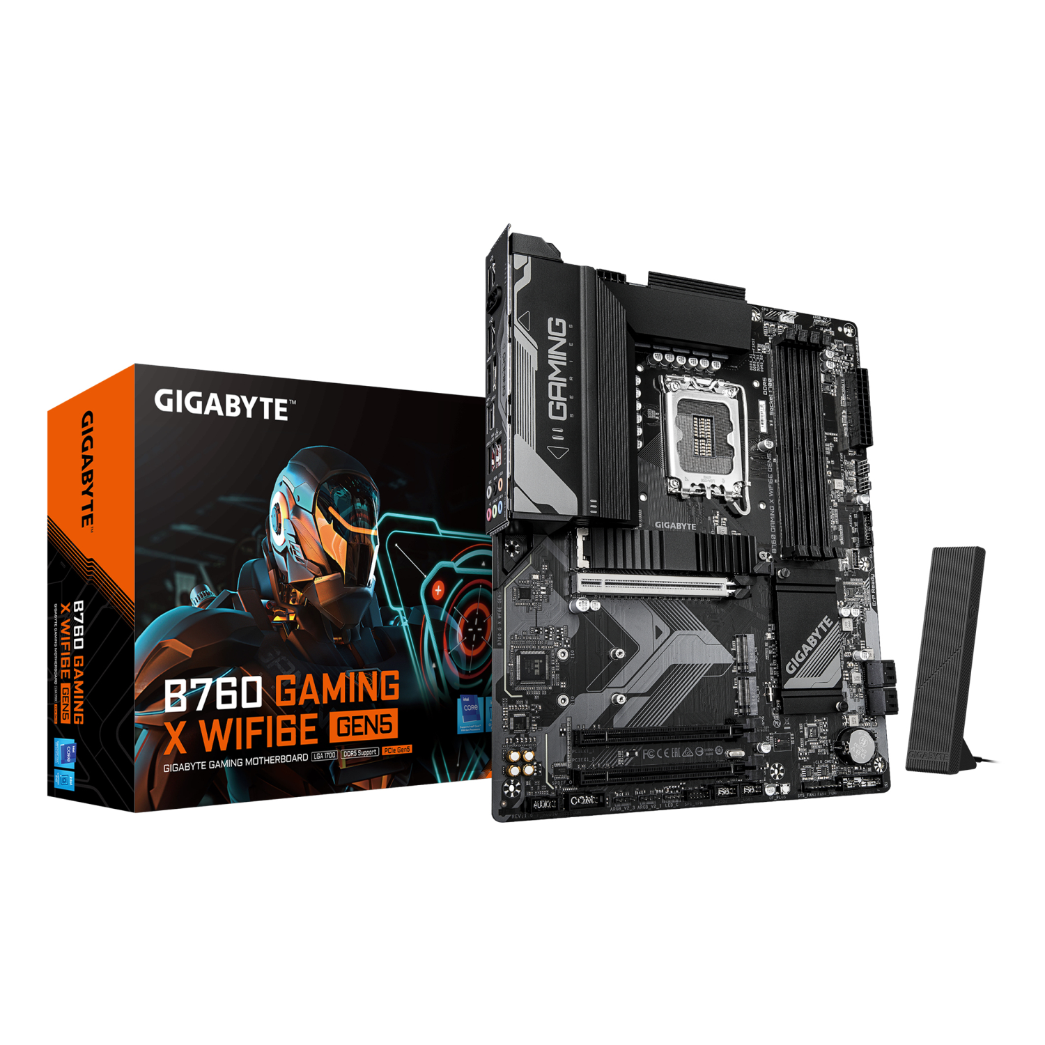 Gigabyte B760 Motherboards - Dark brown