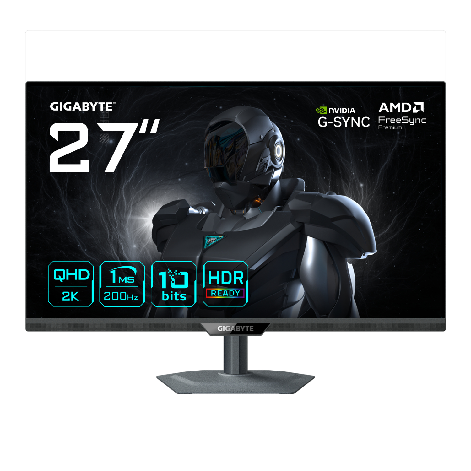 Gigabyte G27Q2 Gaming Monitors - 27 Inches - Black