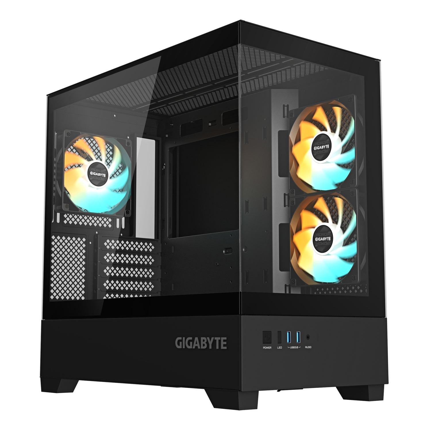 Gigabyte C201 Computer Cases - Black