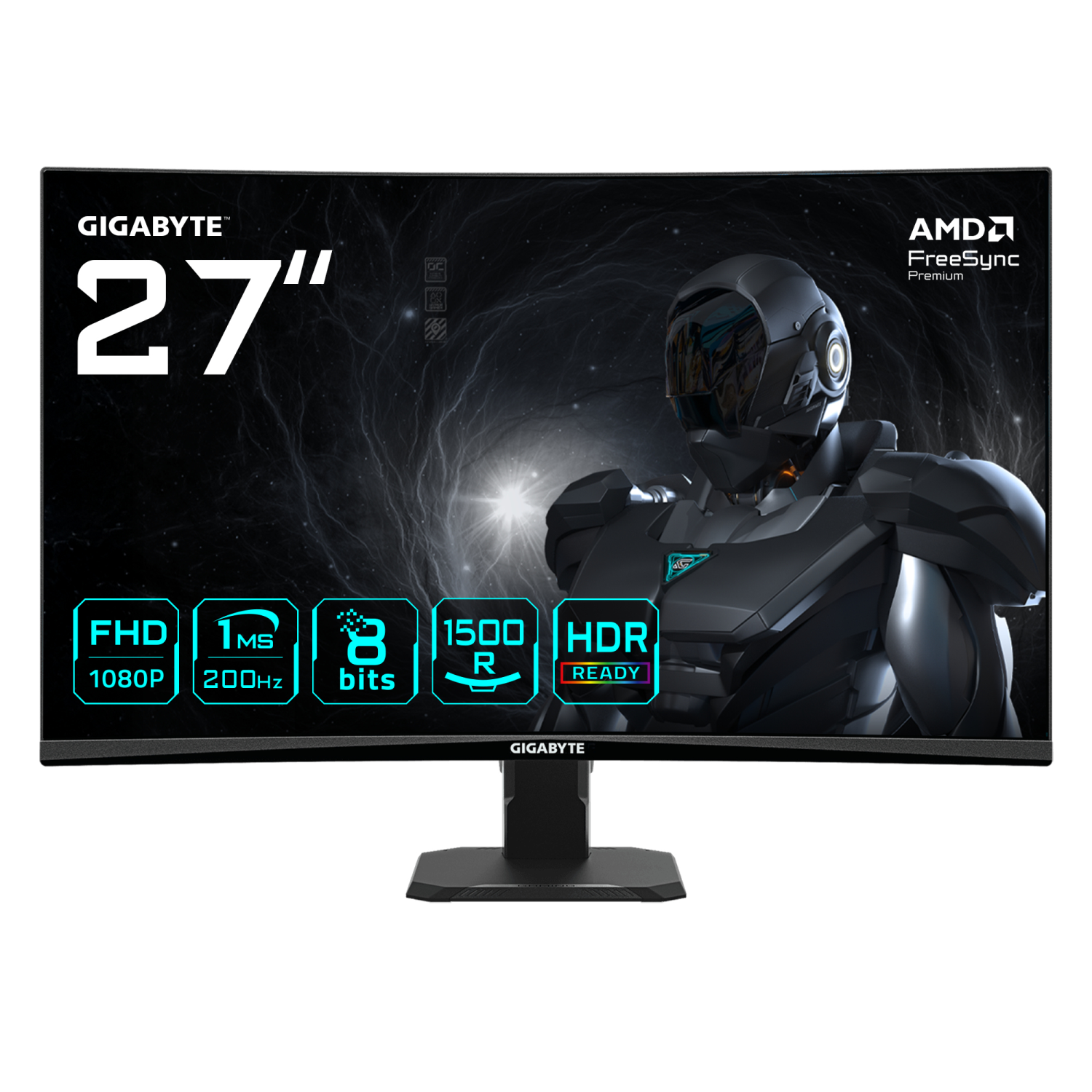 Gigabyte GS27FCA Gaming Monitors - 27 Inches - Black