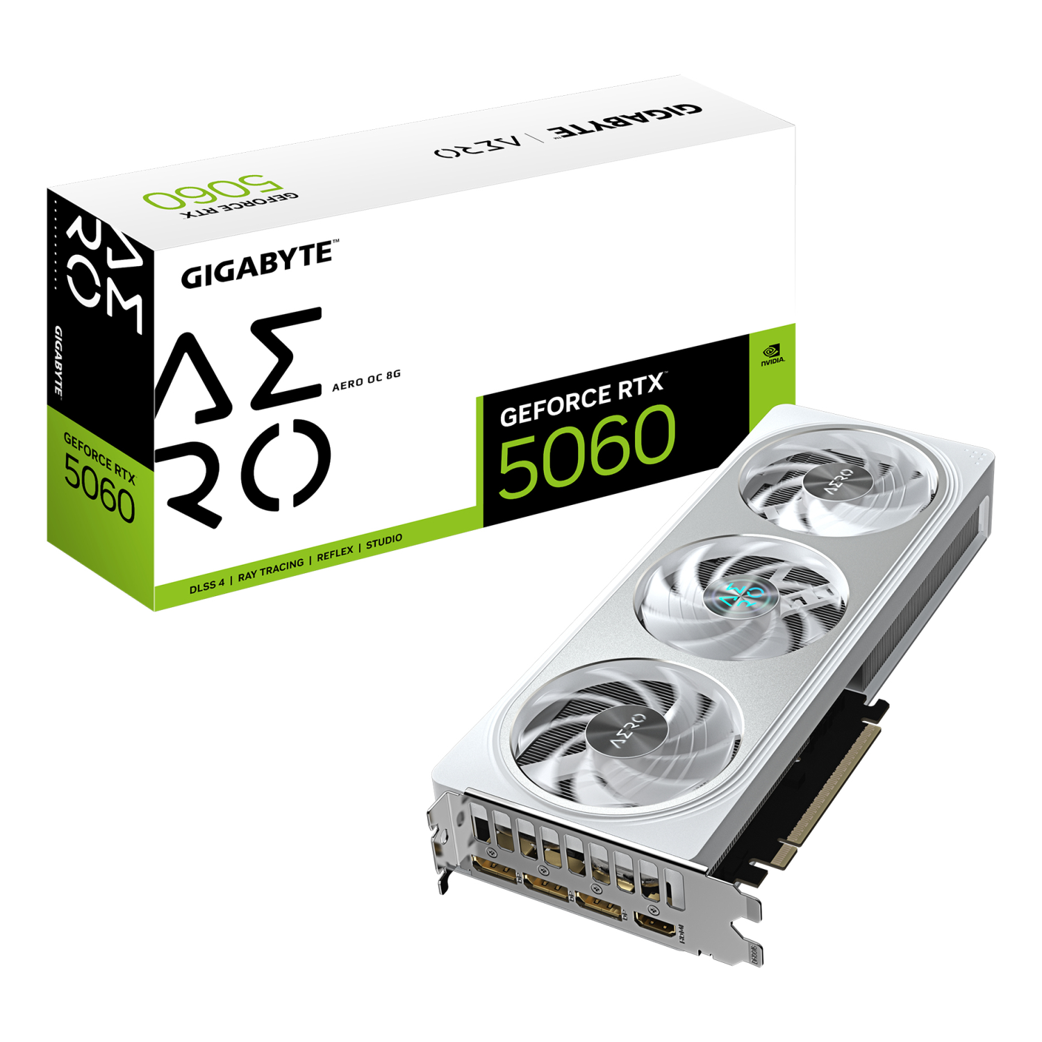 Gigabyte GDDR7 Graphics Cards - White