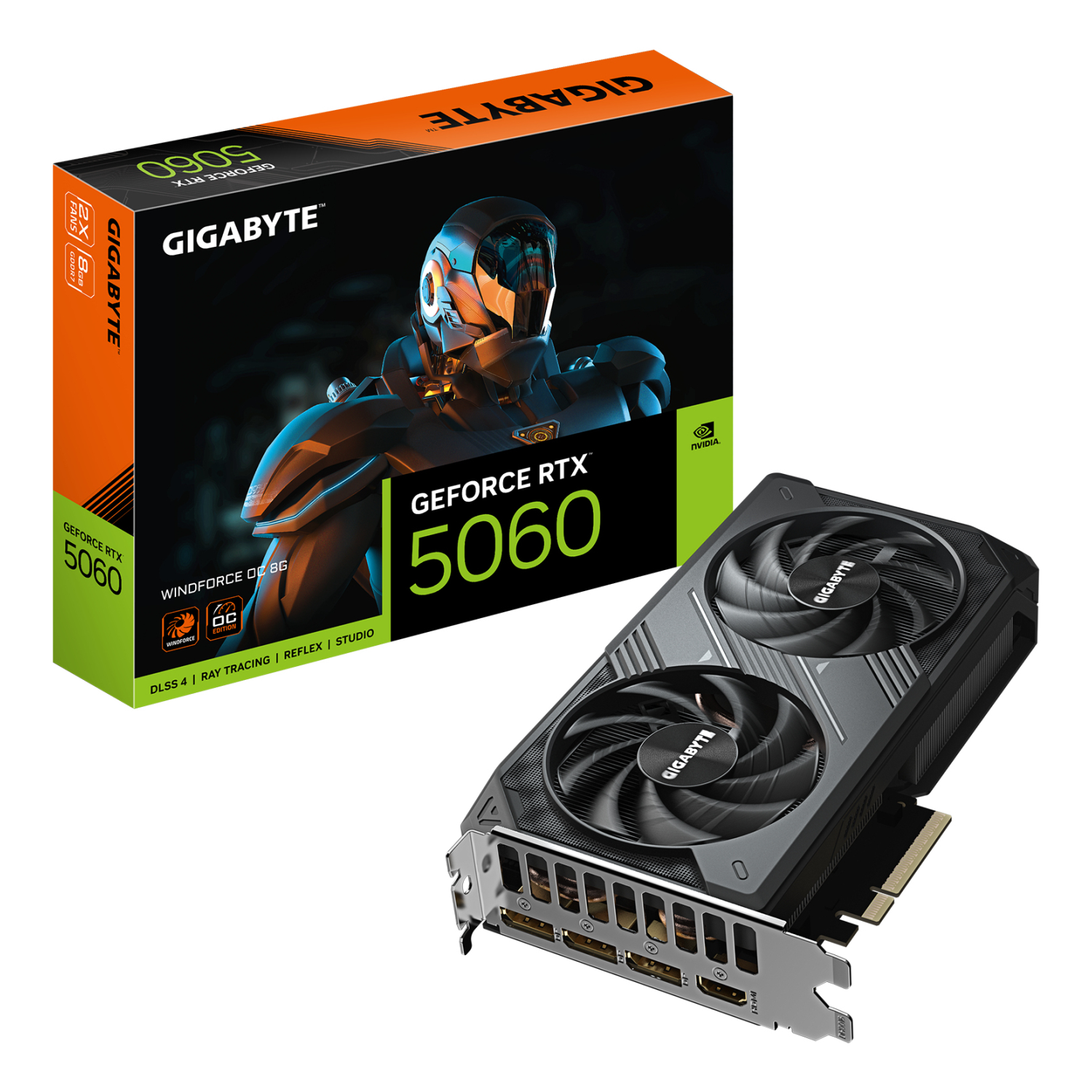 Gigabyte GDDR7 Graphics Cards - Black