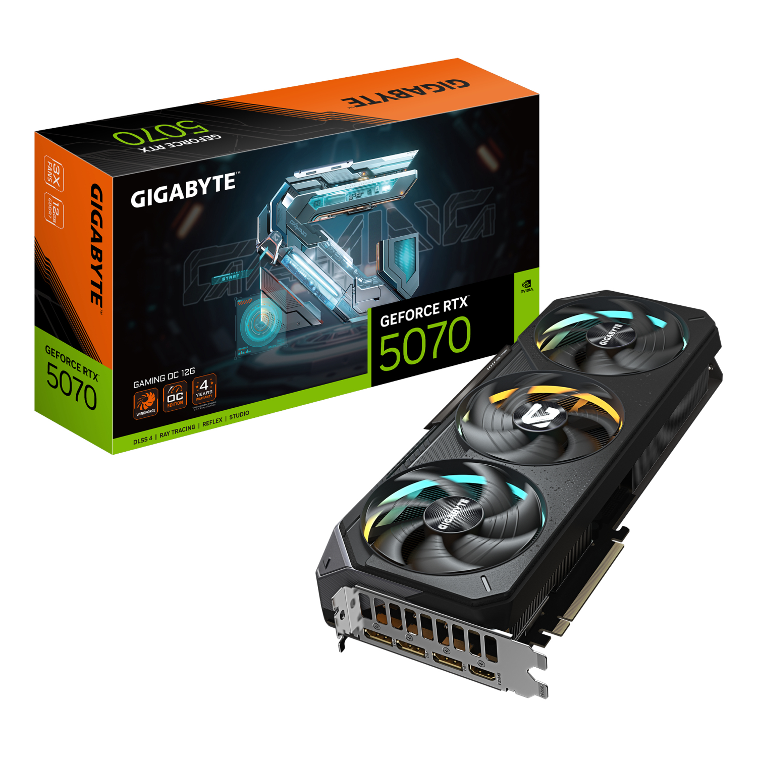 Gigabyte 12GB Graphics Cards - Black