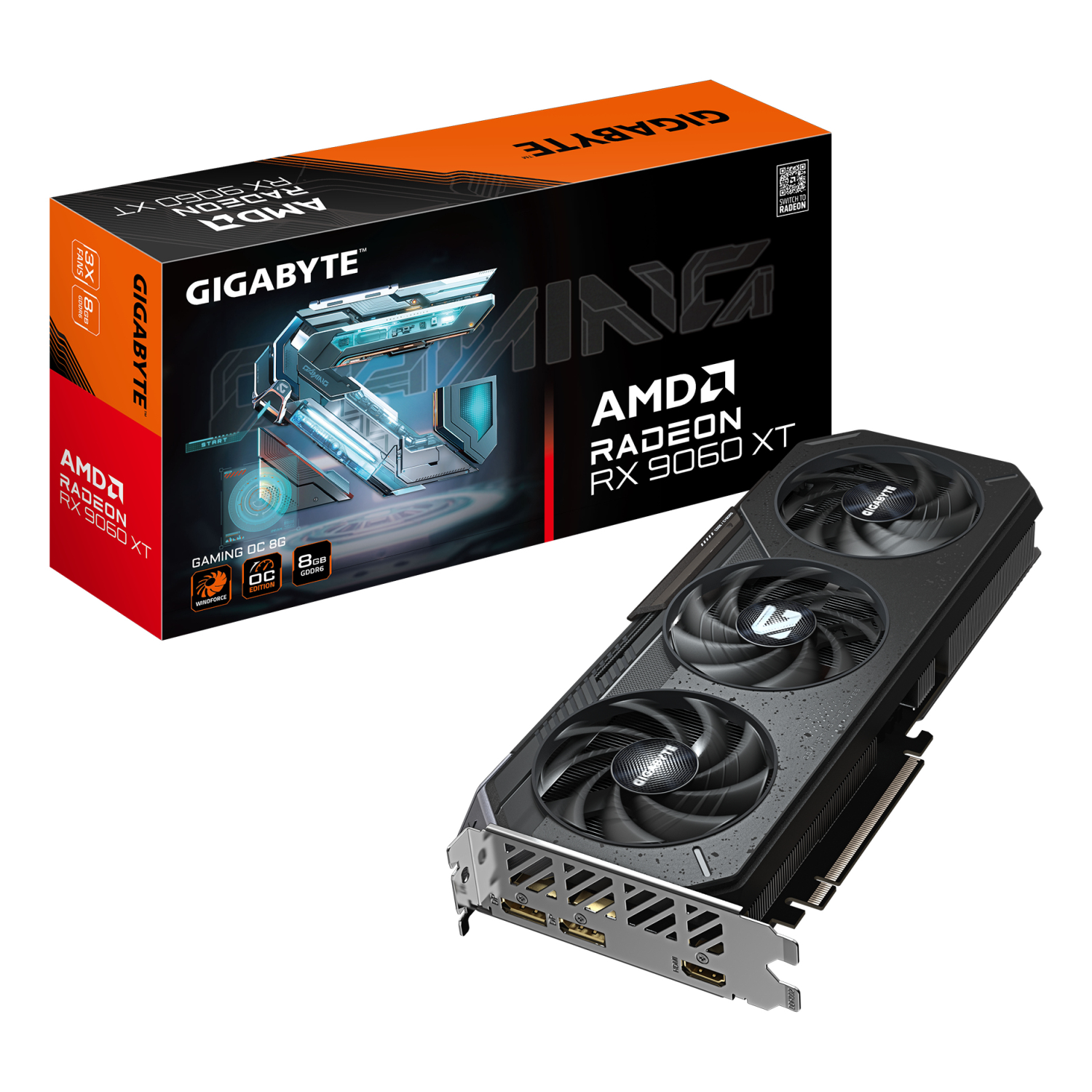 Gigabyte GDDR6 Graphics Cards - Black