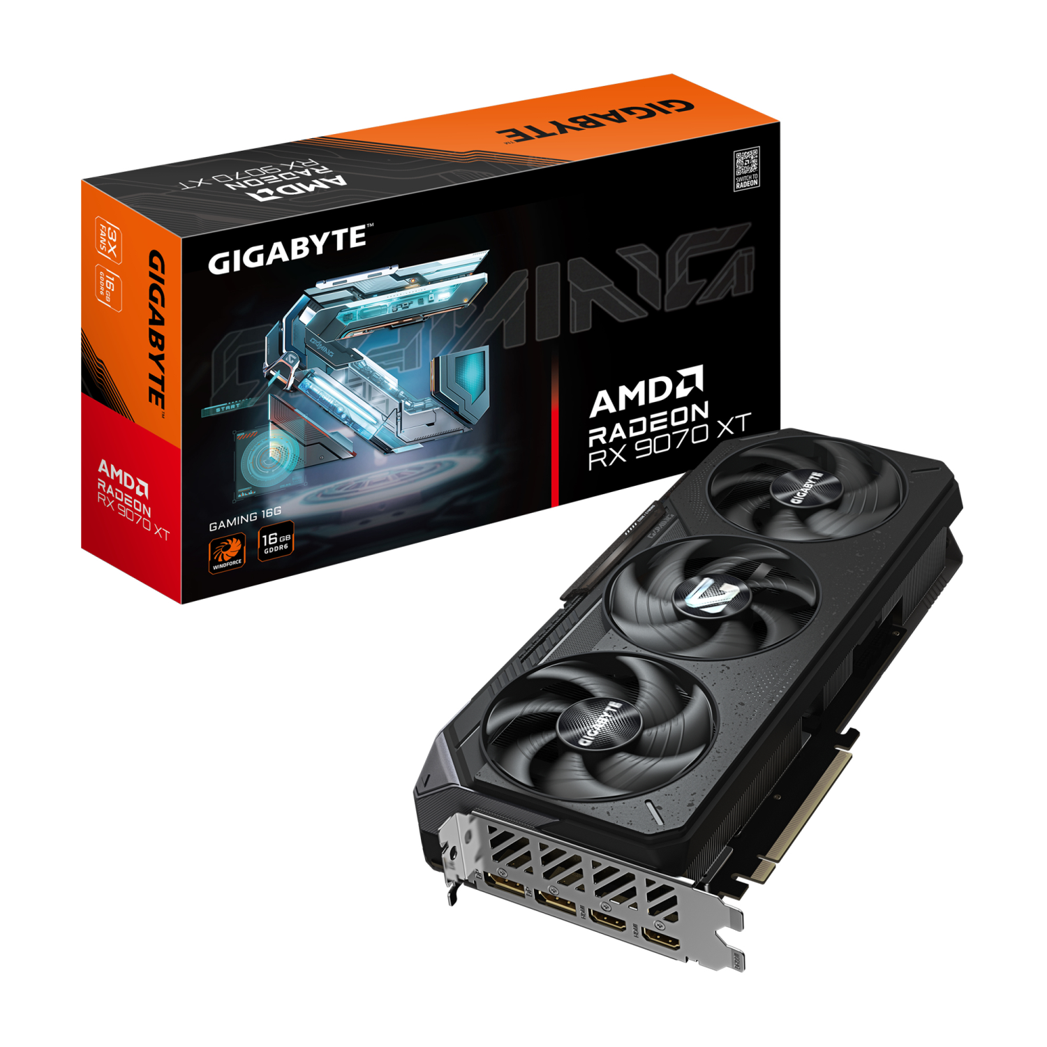 Gigabyte 16GB Graphics Cards - Black