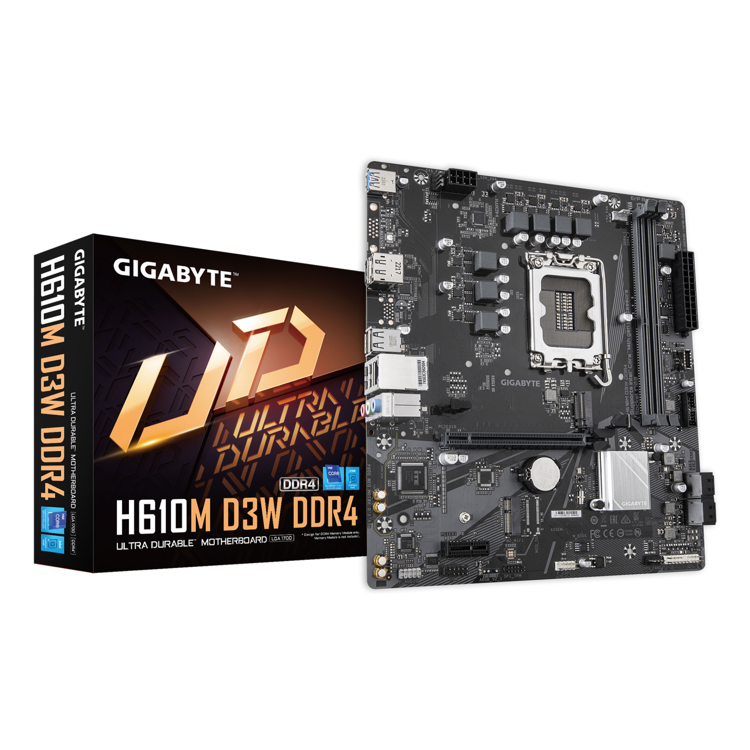 Gigabyte H610M Motherboards - Grey