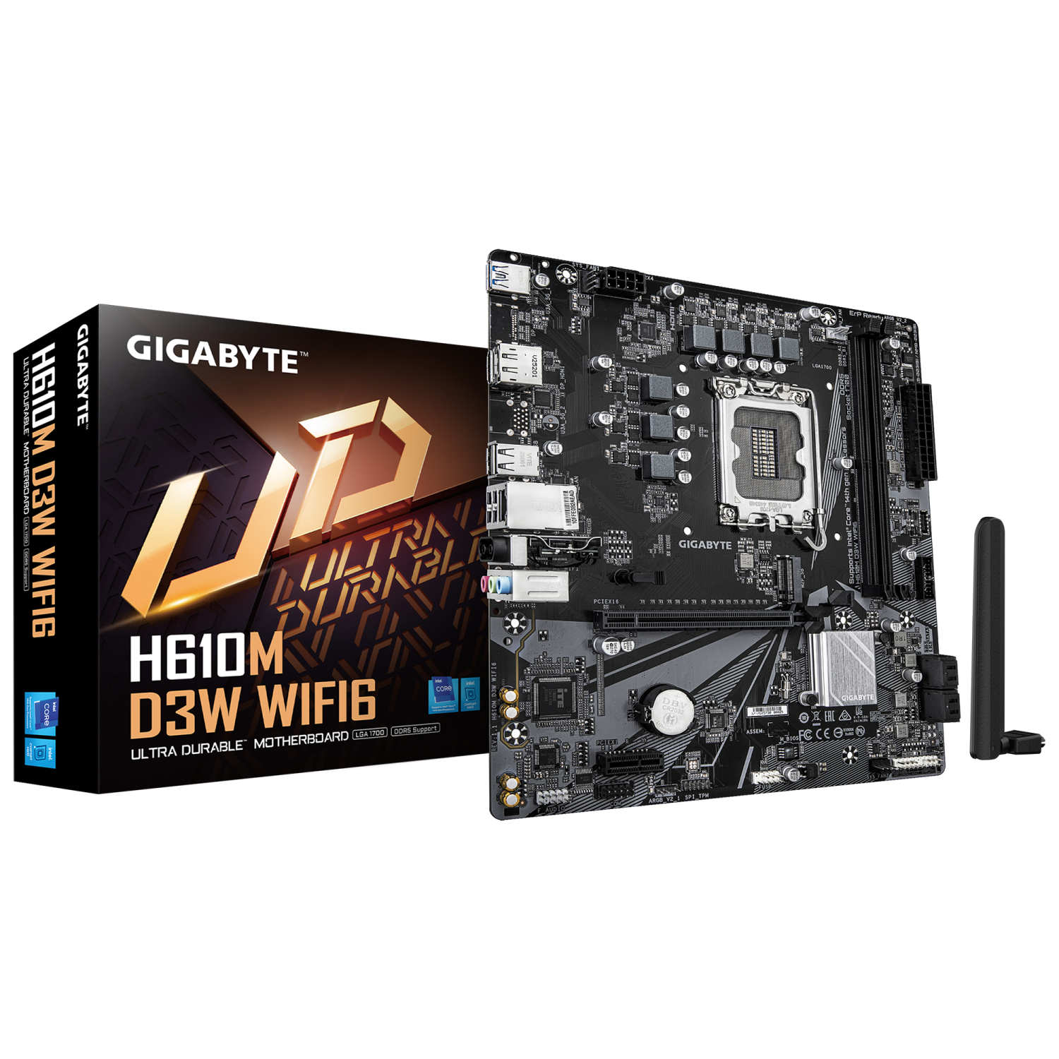 Gigabyte LGA1700 Motherboards - Dark brown