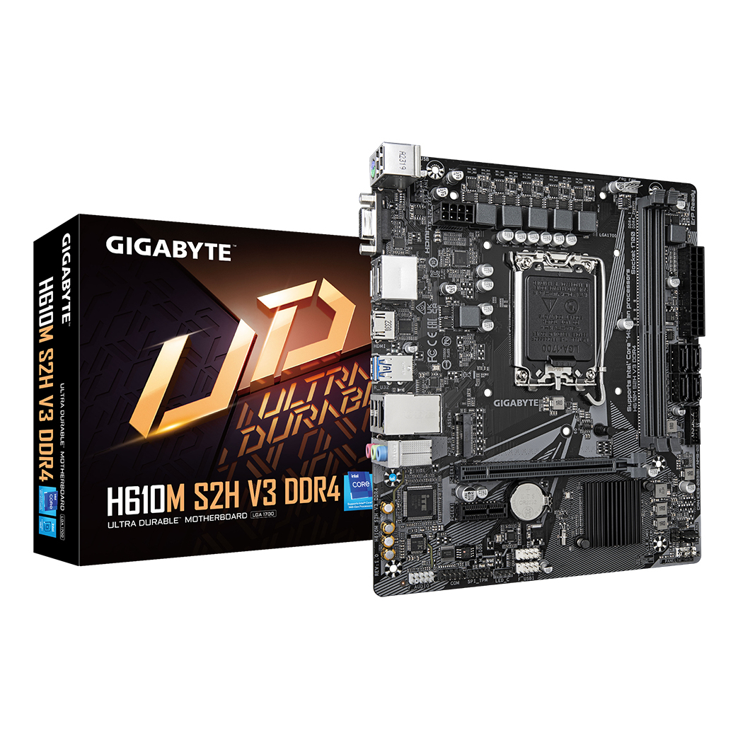 Gigabyte H610M Motherboards - Black