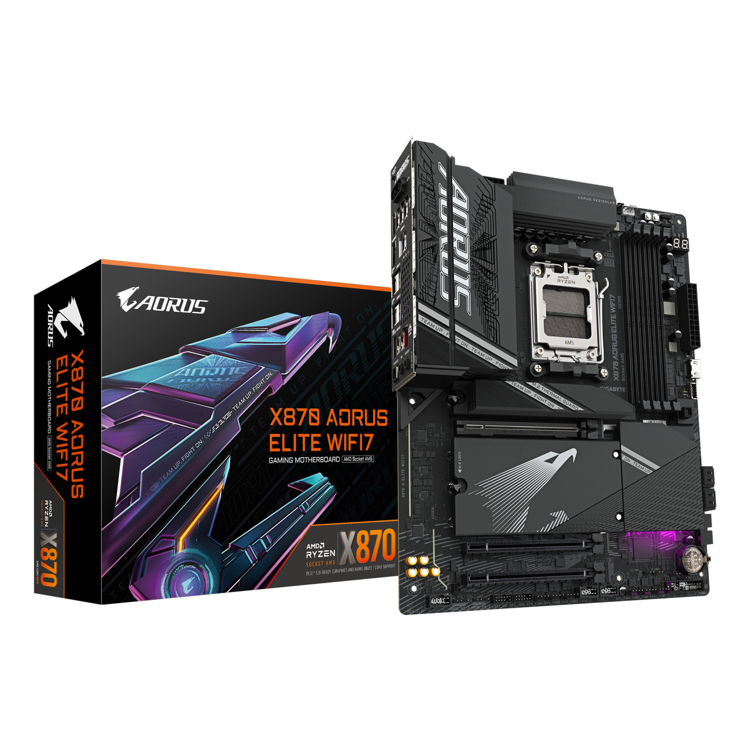 Gigabyte X870 Motherboards - Black
