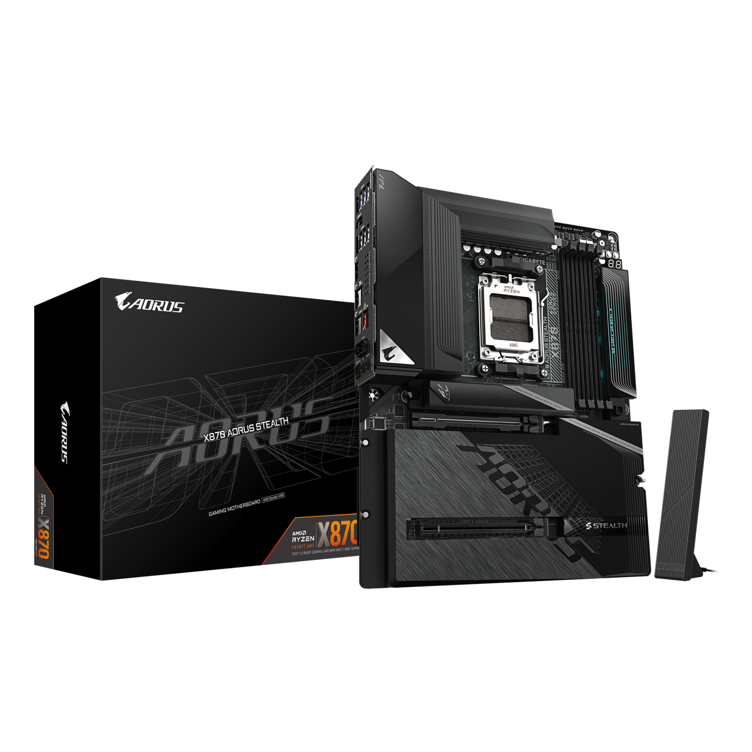 Gigabyte X870 Motherboards - Black