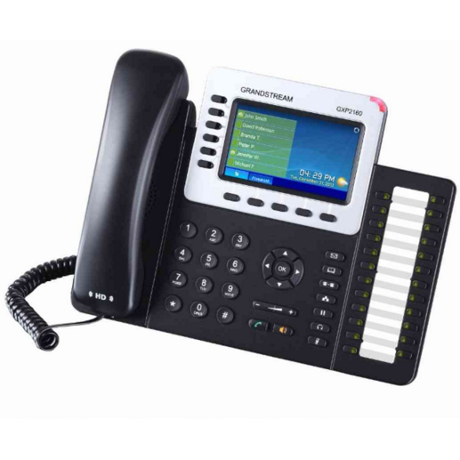 Grandstream Networks GXP2160 IP Phones - 4.3 Inches - Black