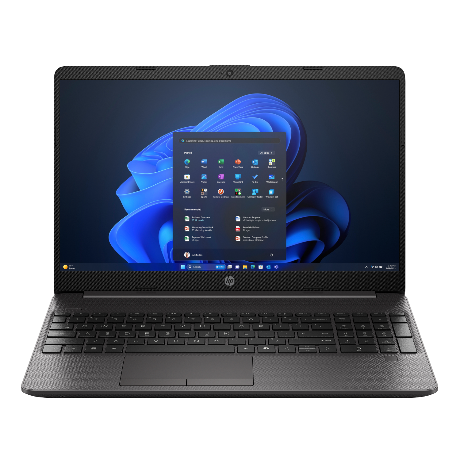 HP 250R G9 C38LHAT#ABU Laptop 15.6 Inch Full HD 1080p Screen Intel Core i3-1315U 8GB RAM 256GB SSD Intel UHD Graphics Windows 11 Home