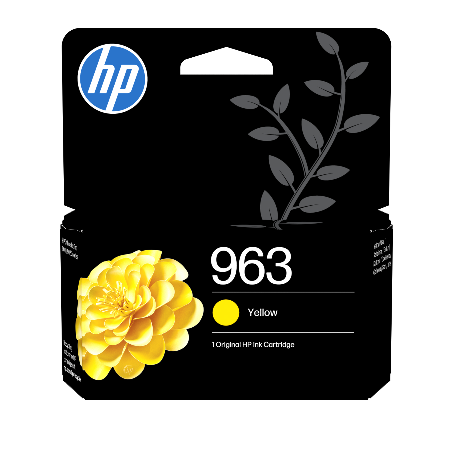 HP 963 YELLOW ORIGINAL INK CARTRIDGE