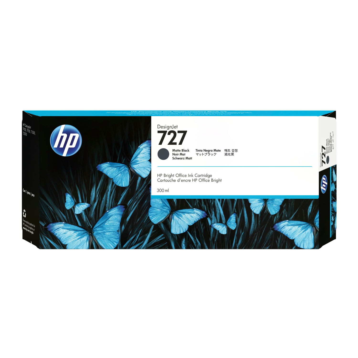 727 300 ML MATTE BLACK INK