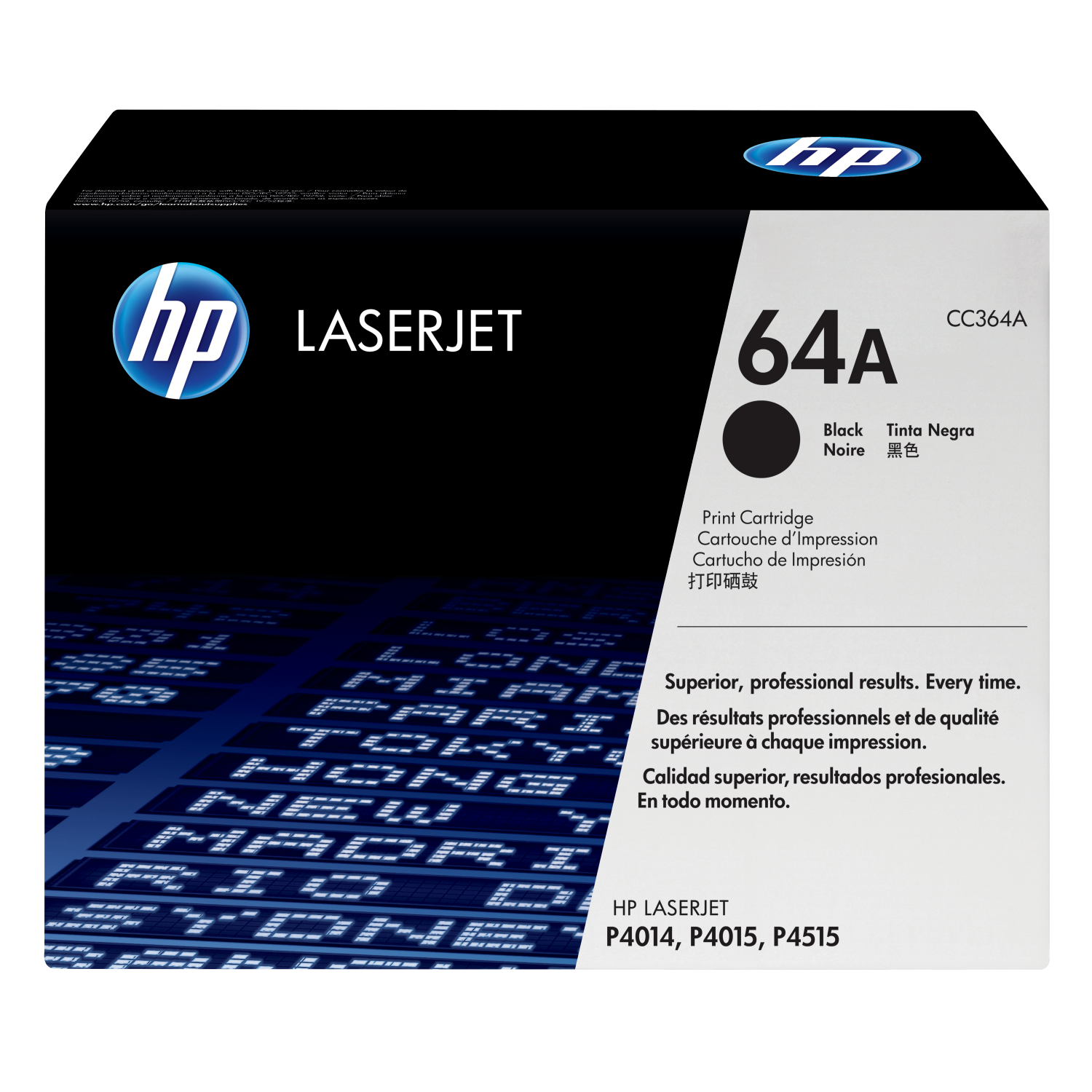 CC364A BLK PRINT CART 10000 PAGES   