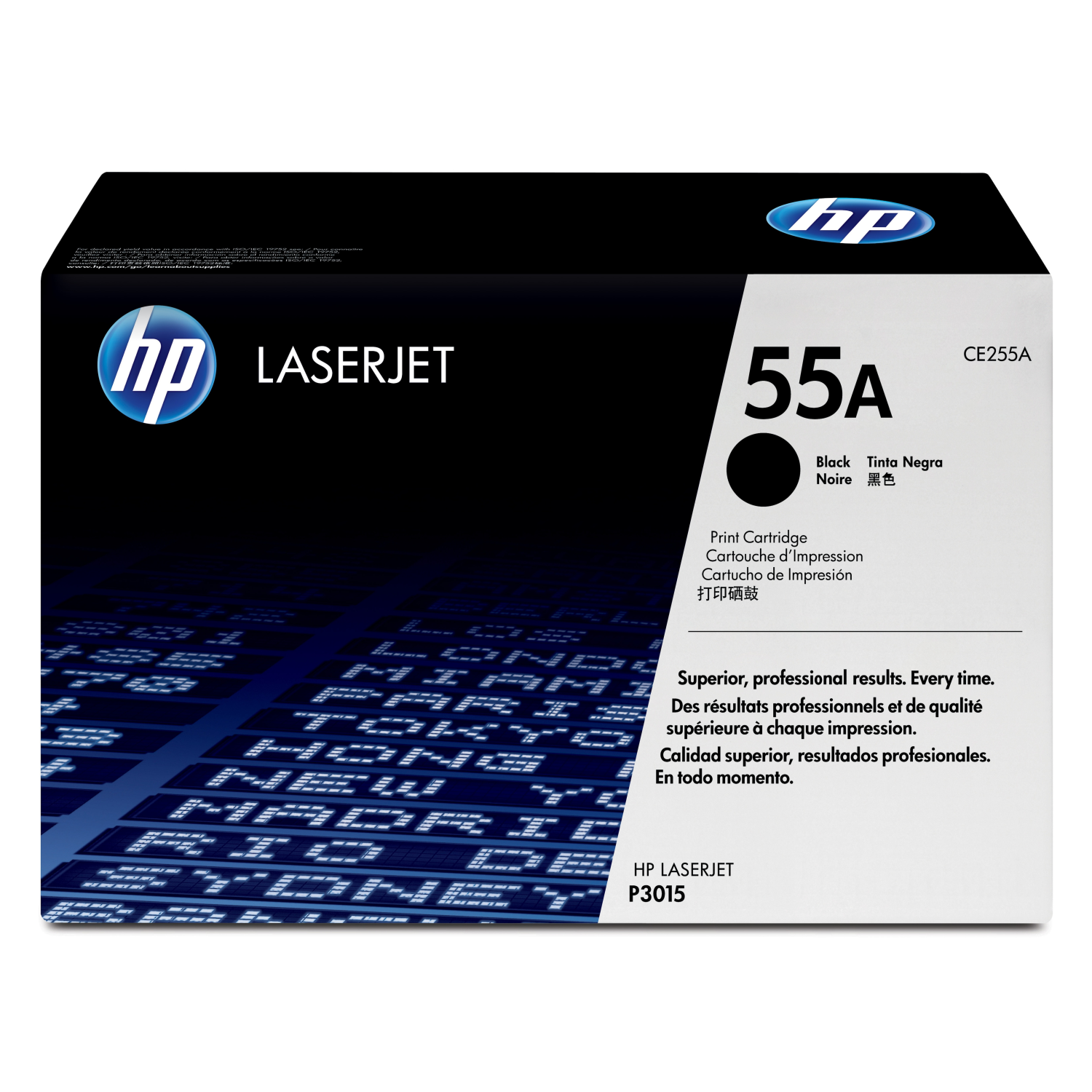 HP LASERJET CE255A BLACK PRINT CARTR