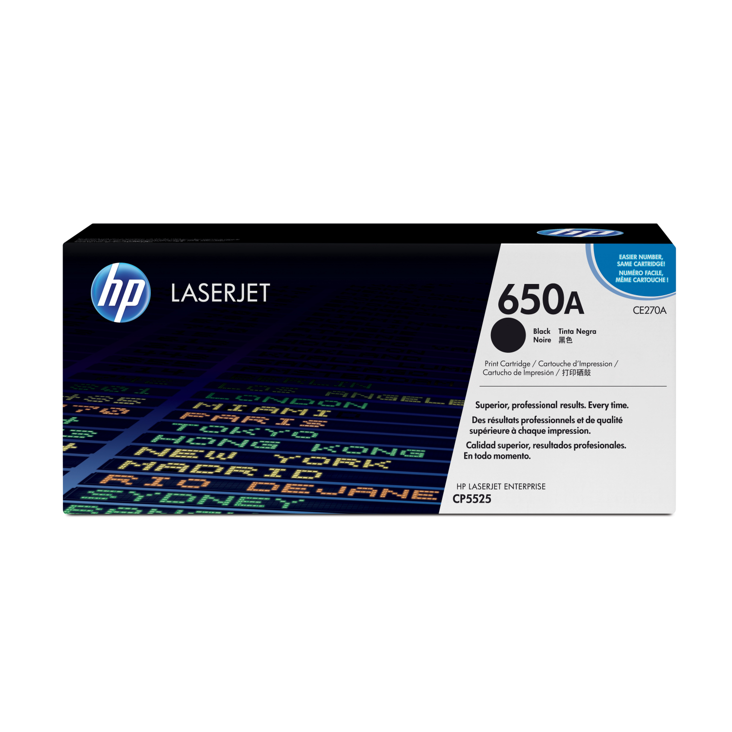 LASERJET CE270A BLK PRINT CART