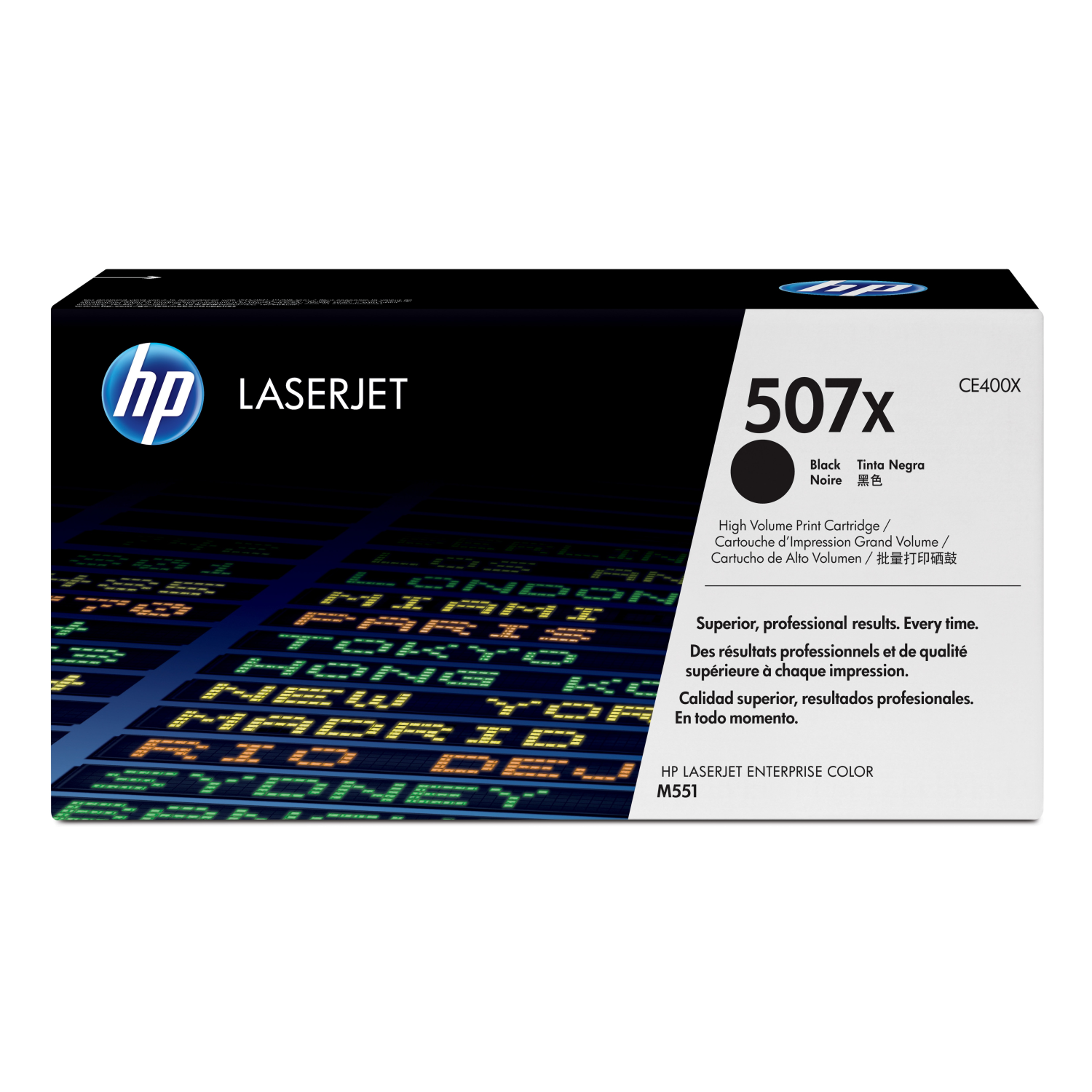 507X BLACK LASERJET TONER CART      