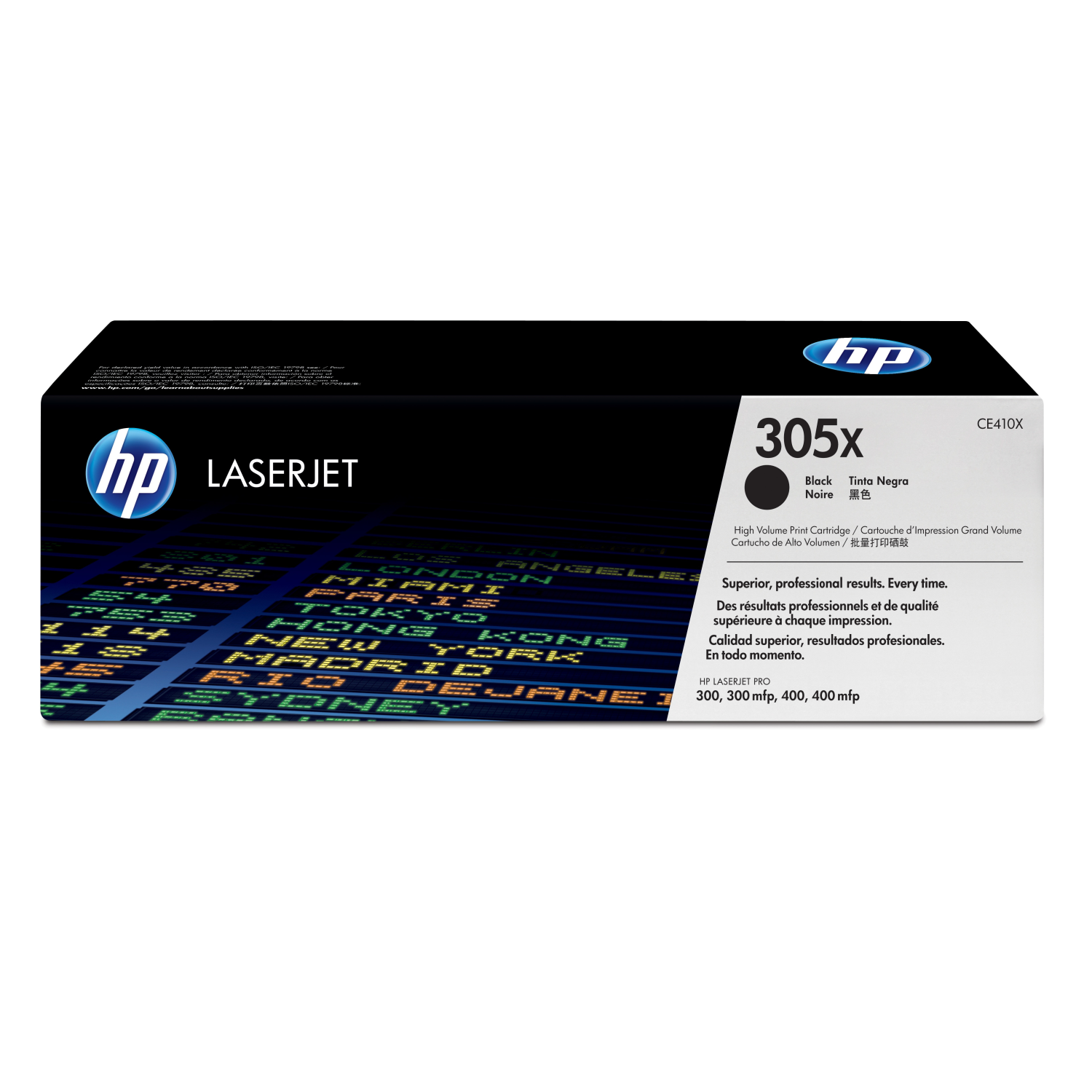 305X BLACK LASERJET TONER CART
