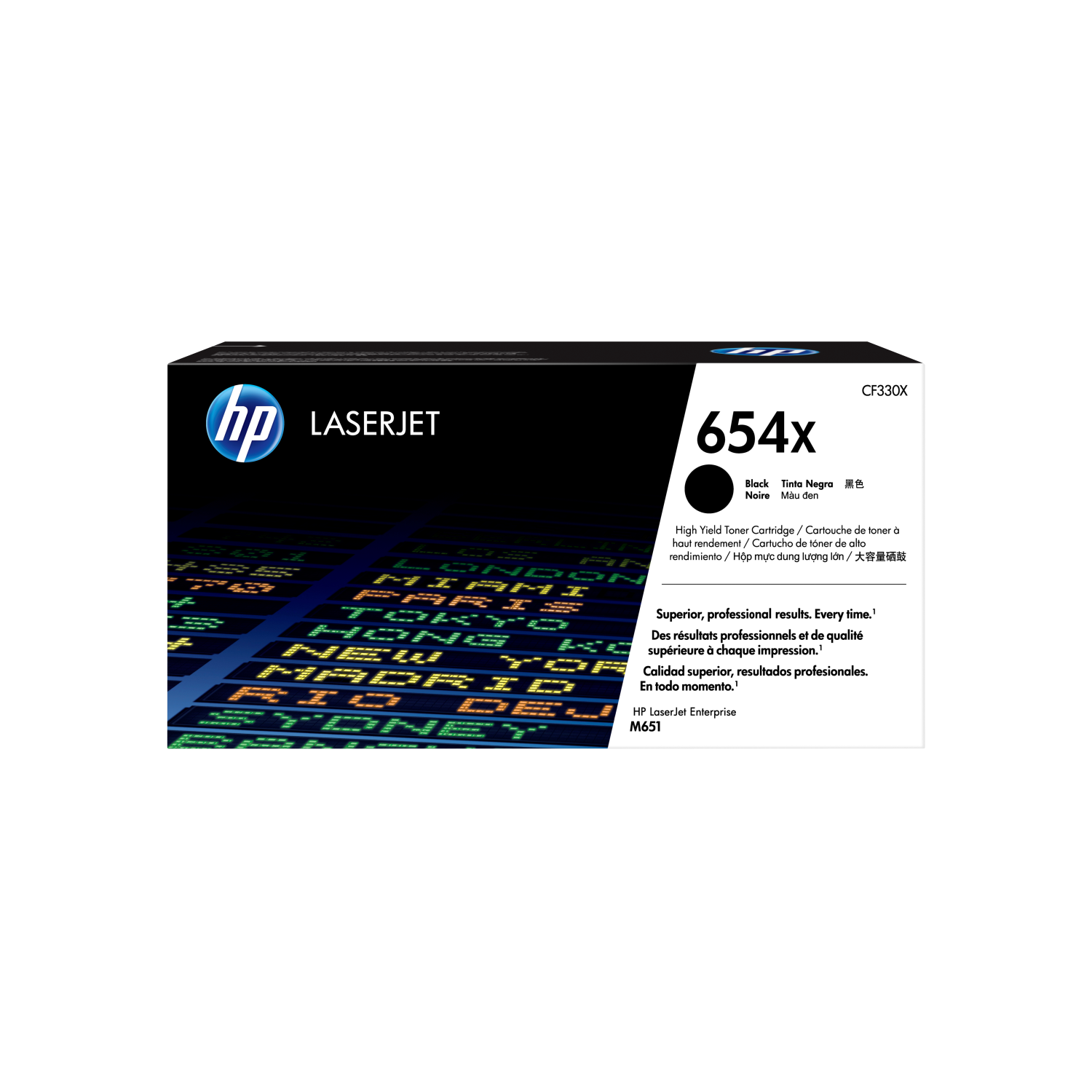 654X HIGH YIELD BLACK LJ TONER CART