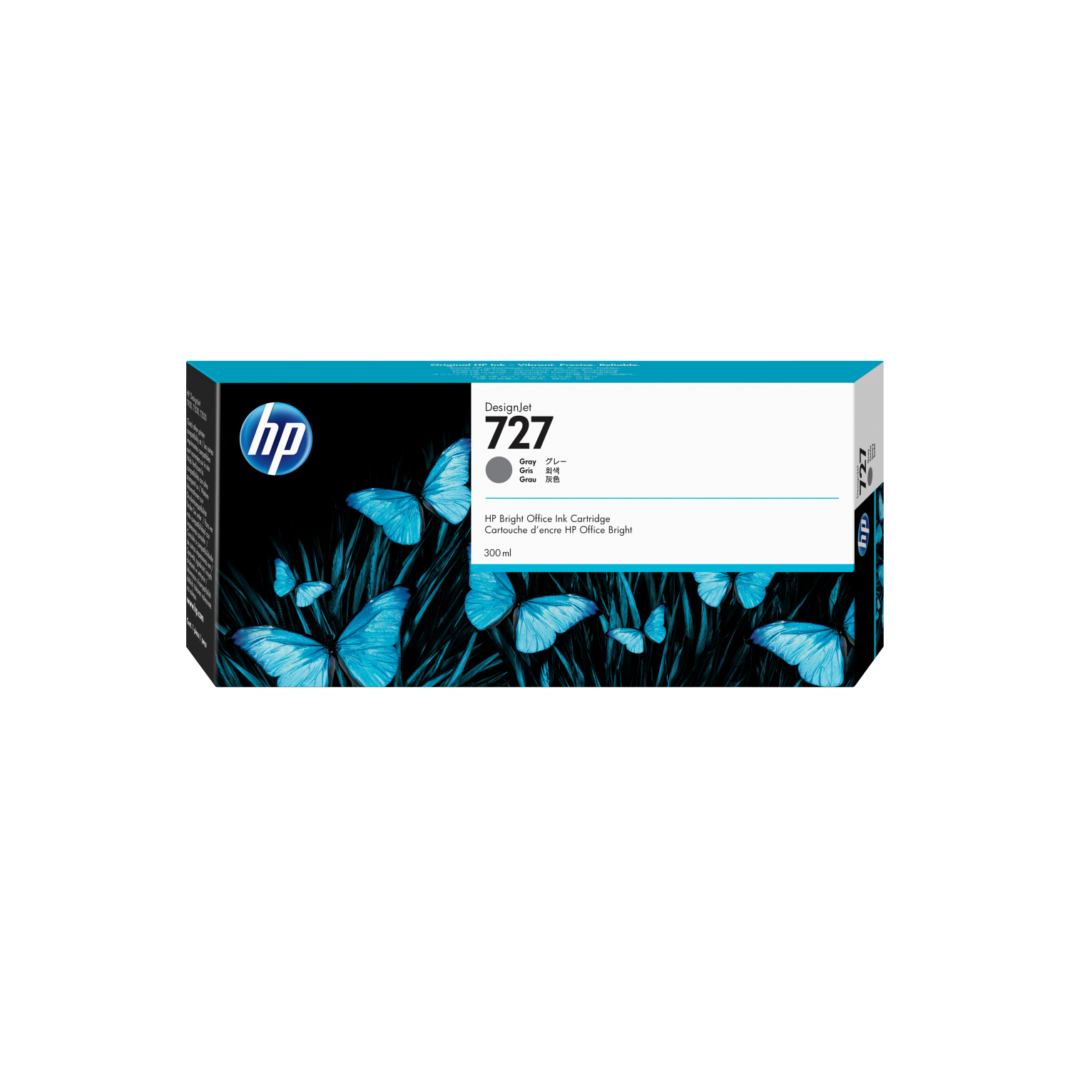 HP 727 300-ML GRAY INK CART