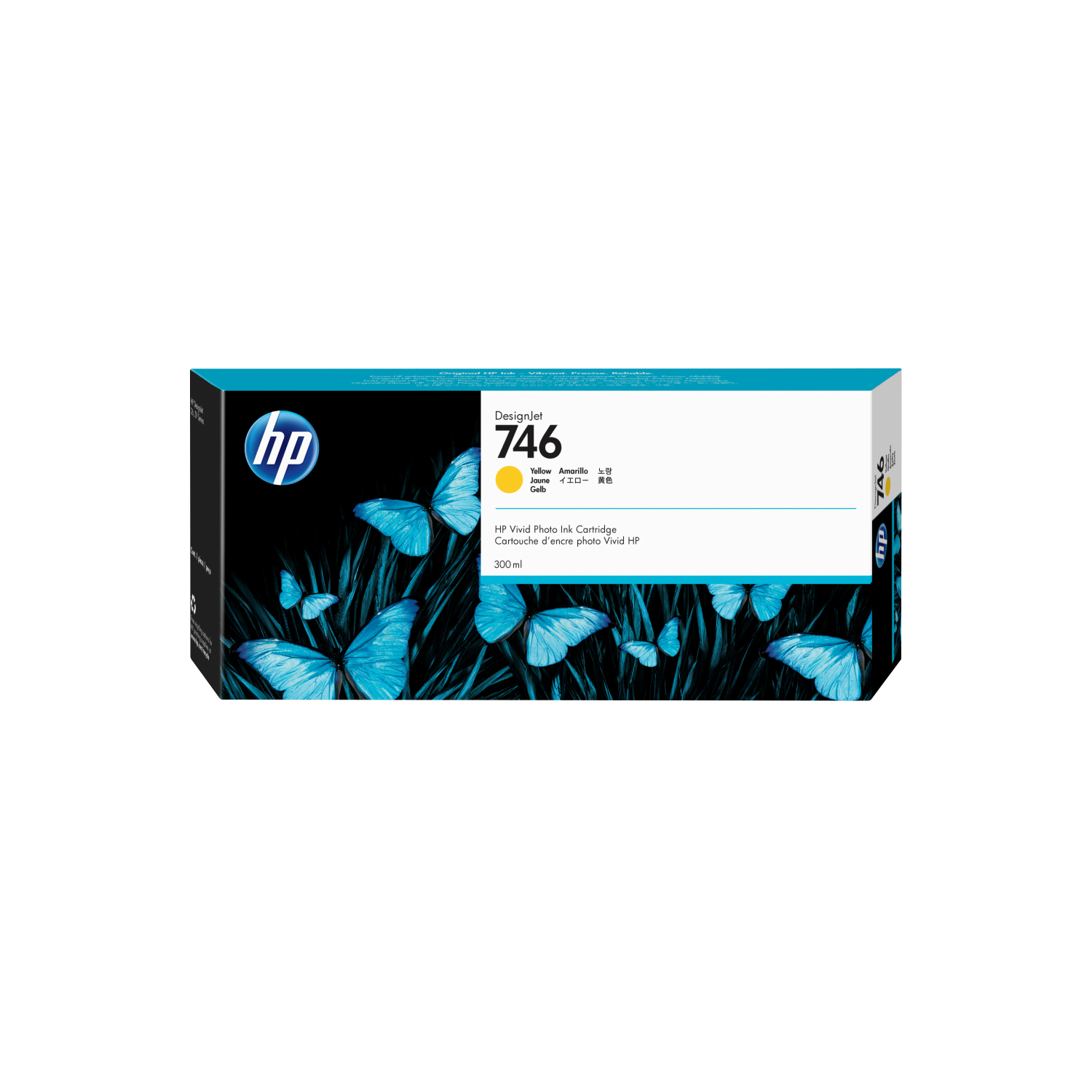 HP 746 300-ML YELLOW INK CARTRIDGE