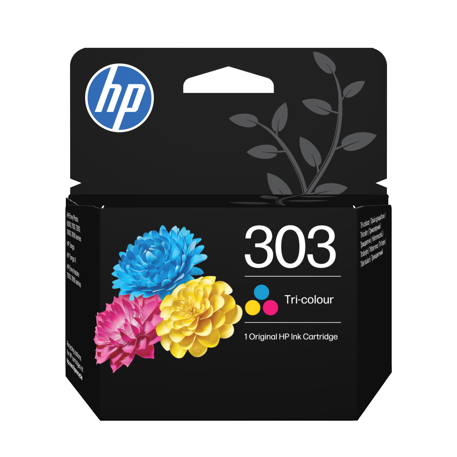 ORIGINAL HP 303 TRI-COLOUR INK CARTR