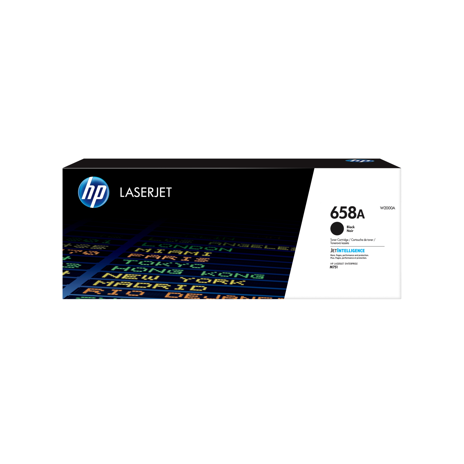 HP 658A BLACK LASERJET TONER CARTRID