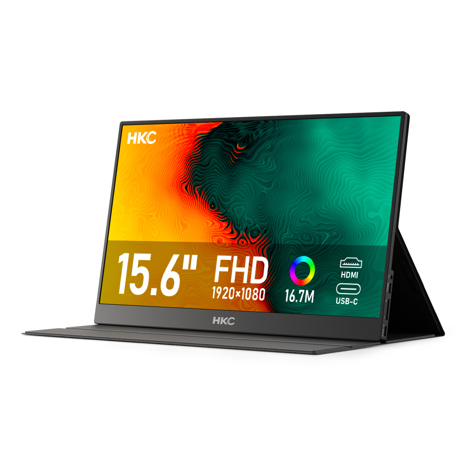 HKC V16 16 Portable Monitor computer monitor 39.6 cm (15.6") 1920 x 1080 pixels Full HD
